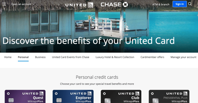 Chase and United co-branded card